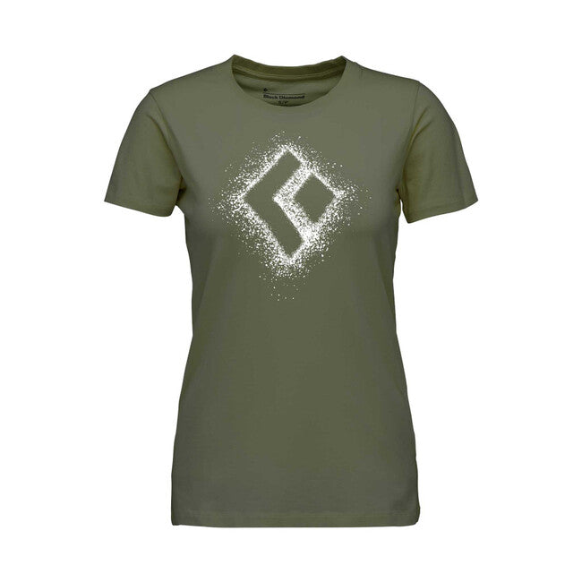 Black Diamond Chalked Up 2.0 футболка жіноча з короткими рукавами, tundra