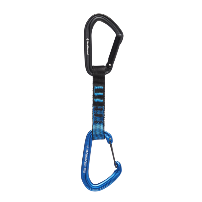 Black Diamond Hotforge Hybrid карабін 12 см, синій