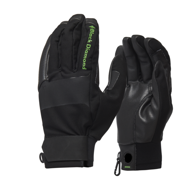 Black Diamond Torque шкіряні рукавиці, чорні