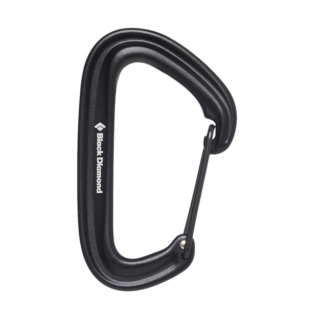 Black Diamond Litewire карабін, чорний