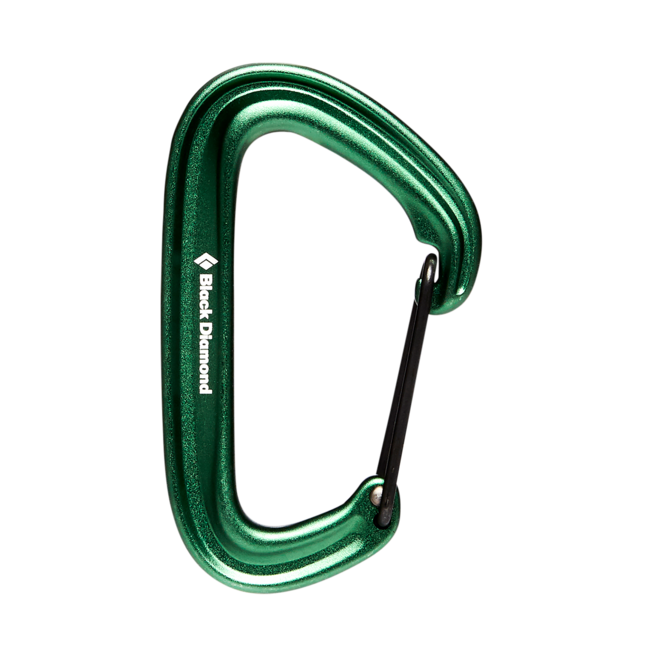 Black Diamond Litewire карабін, зелений