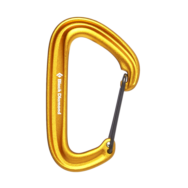 Black Diamond Litewire карабін, жовтий