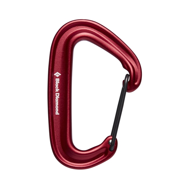 Black Diamond карабін Miniwire, червоний
