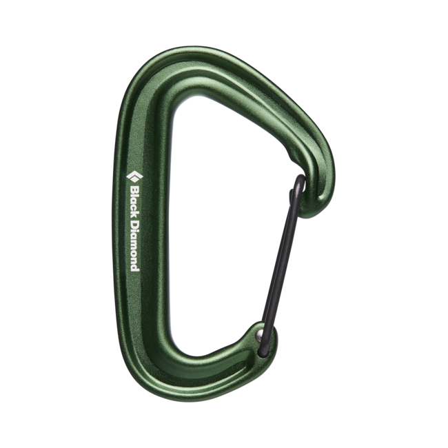 Black Diamond карабін Miniwire, зелений