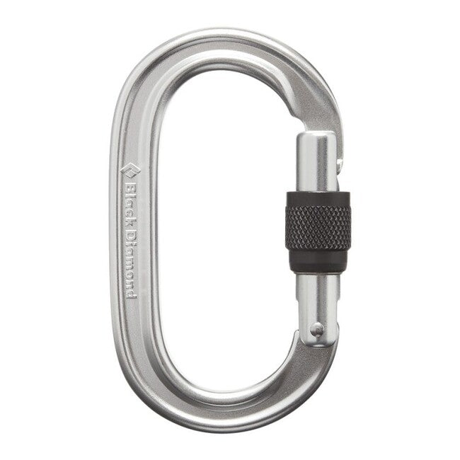 Black Diamond карабін овальний з Keylock Scrwgt, полірований