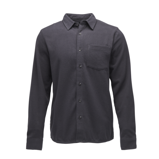 Black Diamond Project Flannel фланелева сорочка чоловіча, сталево-сіра