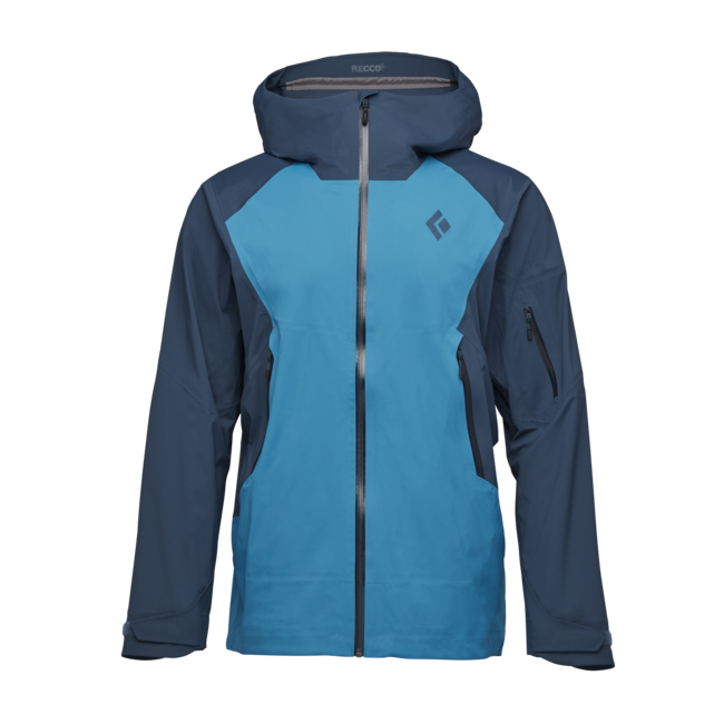 Black Diamond Recon Lt Stretch Shell лижна куртка чоловіча, kingfisher-індиго