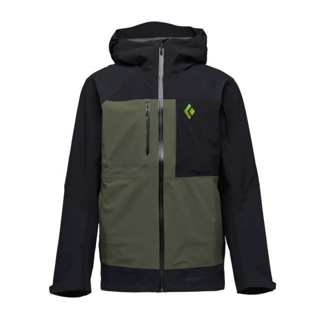 Black Diamond Recon Stretch Pro Shell лижна куртка чоловіча, чорний-tundra
