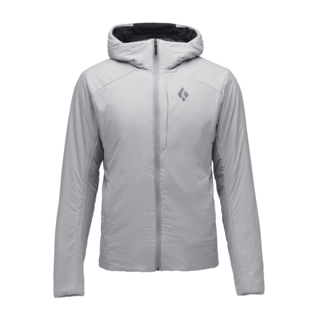 Black Diamond First Light Stretch толстовка з капюшоном чоловіча, pewter