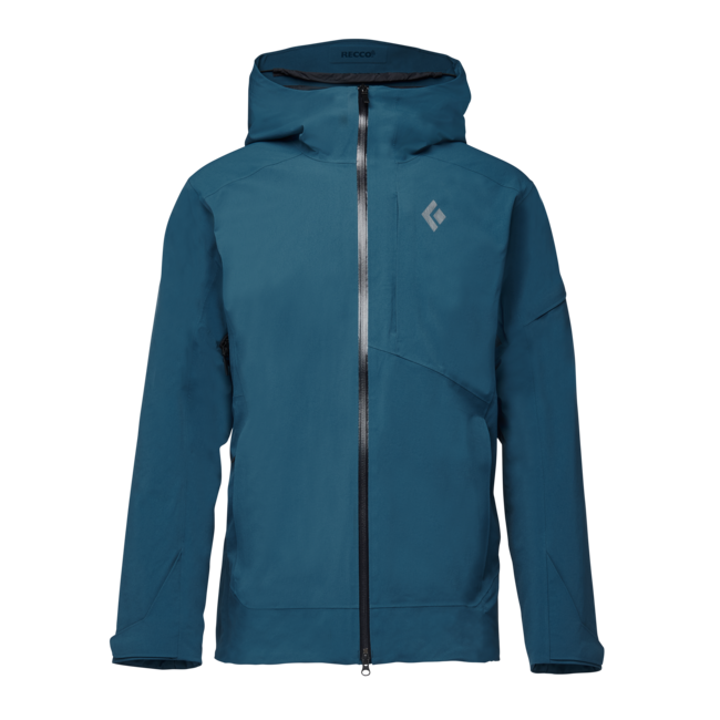 Black Diamond Recon Insulated Shell непромокаюча куртка чоловіча, азурит
