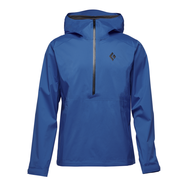 Black Diamond Stormline Stretch Anorak непромокаюча куртка чоловіча, drifter синій