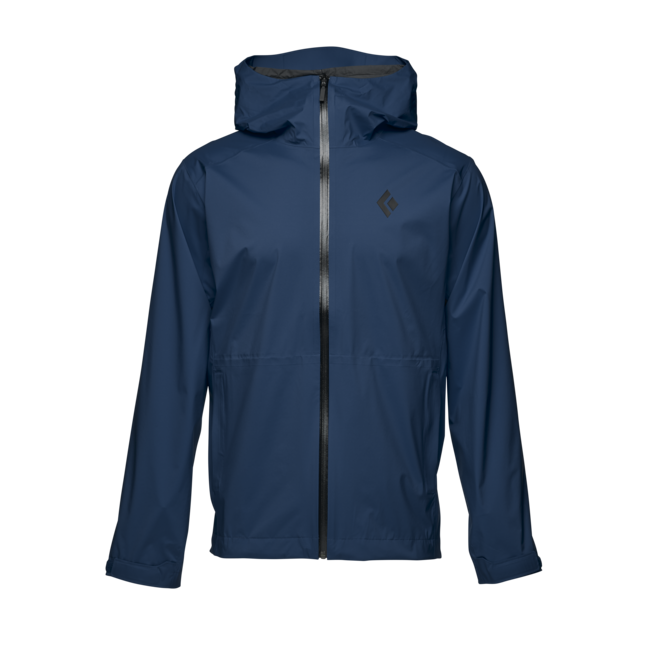 Black Diamond Stormline Stretch Rain Shell непромокаюча куртка чоловіча, індиго