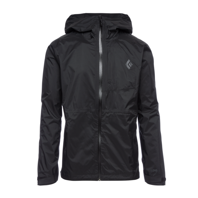 Black Diamond Treeline Rain Shell непромокаємна куртка чоловіча, чорна