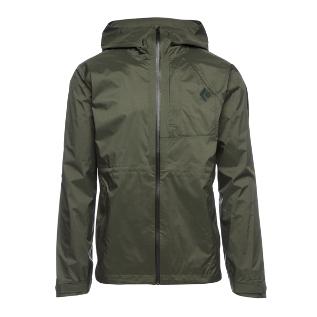 Black Diamond Treeline Rain Shell непромокальна куртка чоловіча, тундра