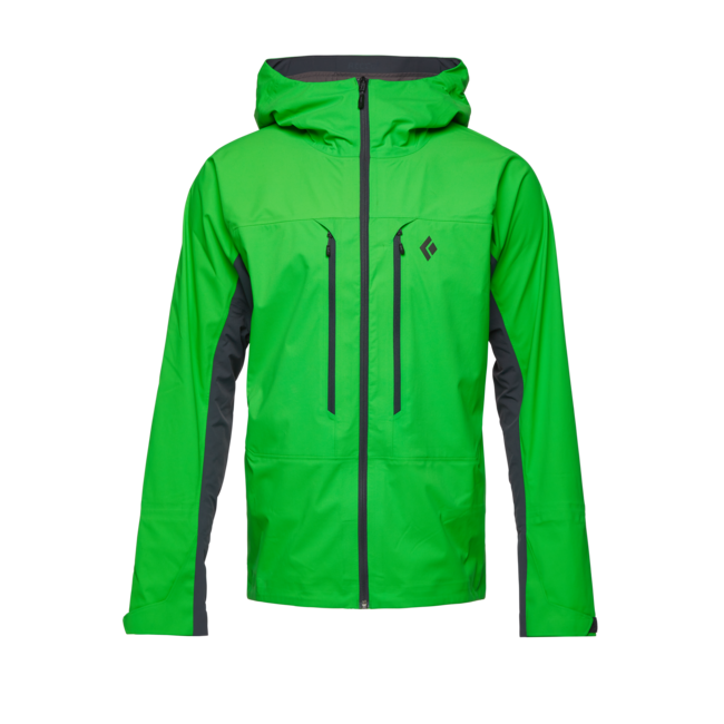 Black Diamond Dawn Patrol Hybrid Shell перехідна куртка чоловіча, яскраво-зелена