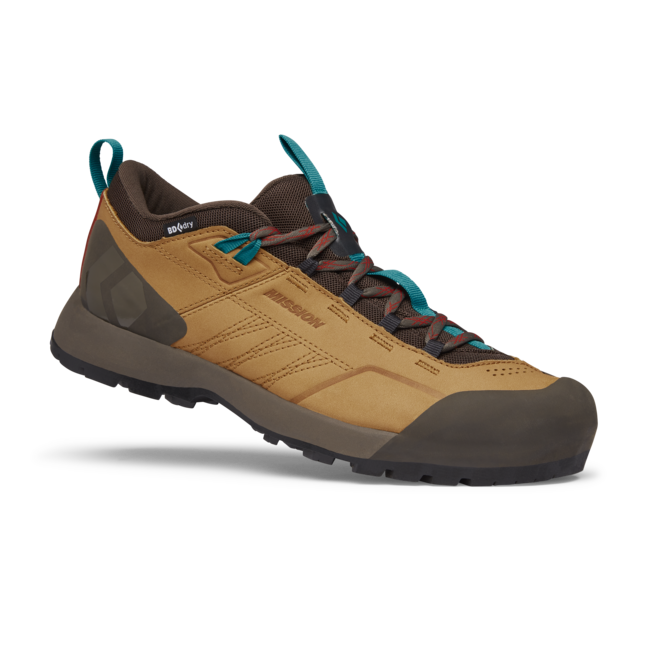 Black Diamond Mission Low Waterproof Approach шкіряні чоловічі підходові черевики, койотовий коричневий