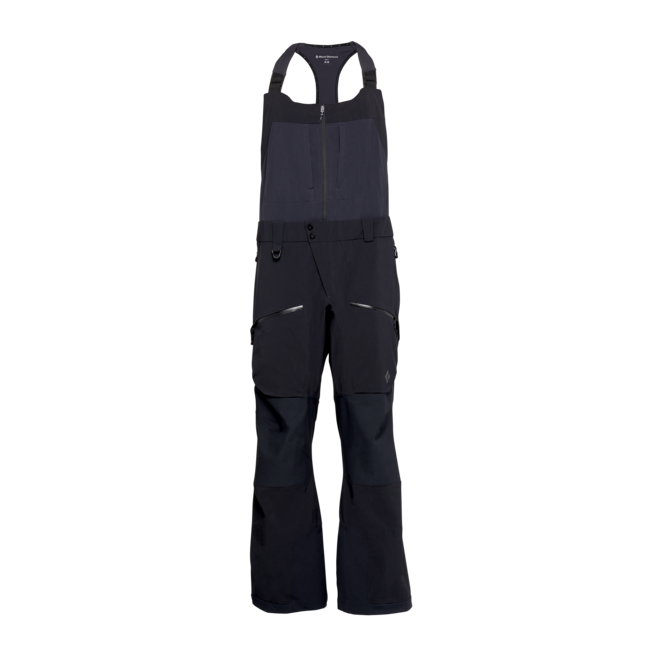 Black Diamond Recon Stretch Pro Bibs штани чоловічі з лямками, чорні