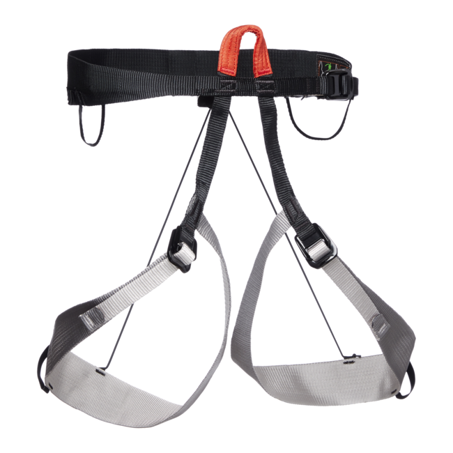 Black Diamond Couloir 3S страхувальне крісло, alloy-чорний