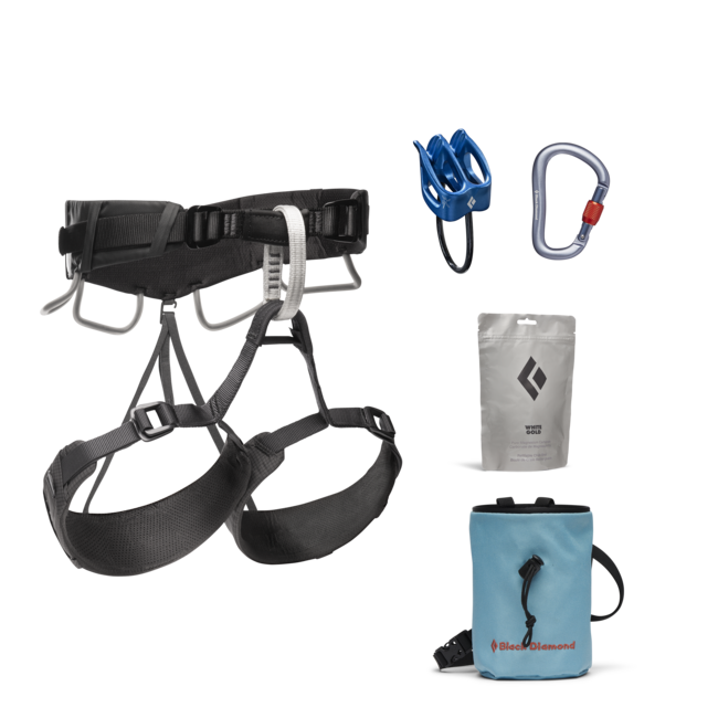 Black Diamond Momentum 4S комплект бульхарнесу, антрацит