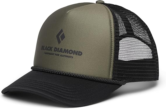 Black Diamond Flat Bill Trucker кепка обладнання для альпіністів, тундра-чорна