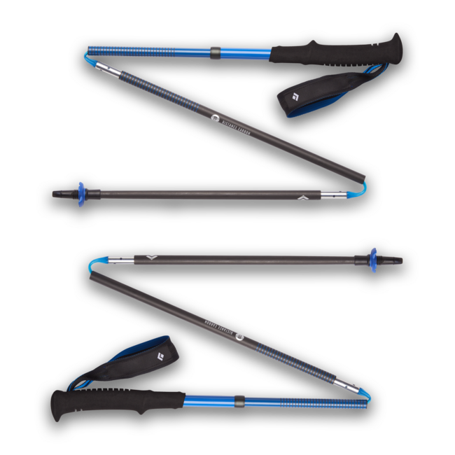 Black Diamond Distance Carbon Z тренінгові палиці, ультра синій