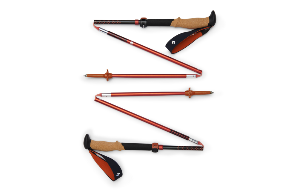 Black Diamond Pursuit FLZ трекінгові палиці, чорні-октан