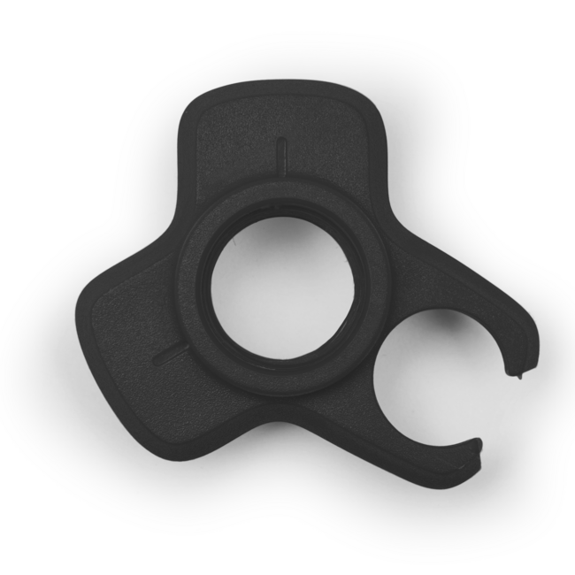 Black Diamond трекові кишені 38 mm з клаймбіним зажимом, чорні