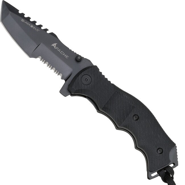 BlackField APACHE FOLDER кишеньковий ніж 100 mm, чорний