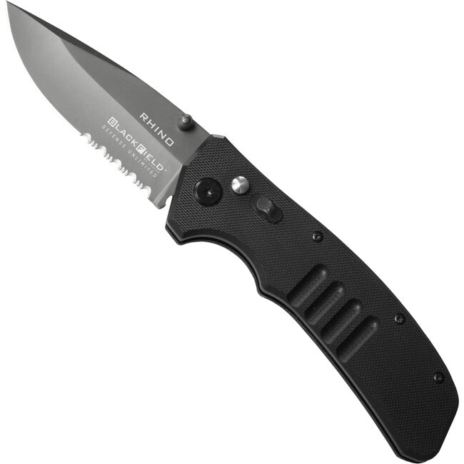 Haller RHINO ніж викидний, чорний