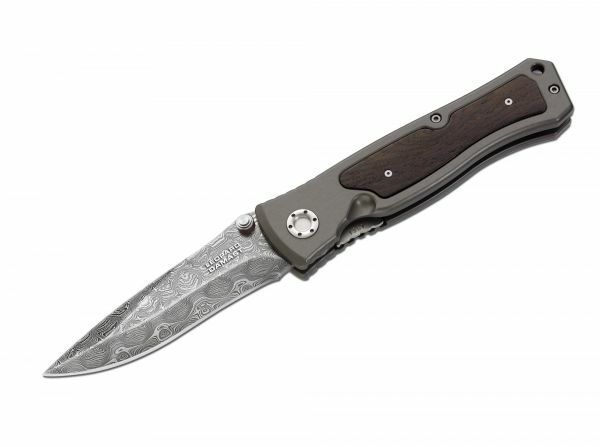 Böker Leopard-Damast II складаний ніж 9,6 см, сірий