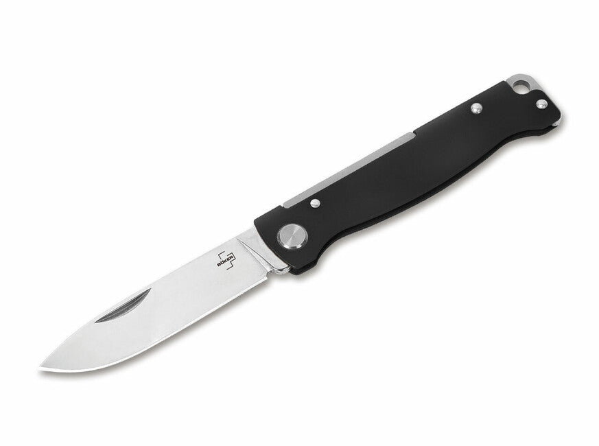 BÖKER® ATLAS BLACK складаний ніж 6,7 см, чорний, нержавіюча сталь