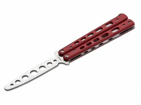BÖKER® plus бісонг тренер, червона, G10, 10,3 см