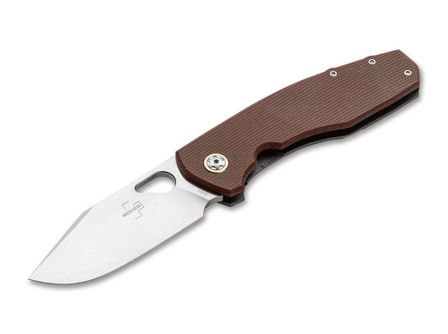 Böker Plus Micarta складаний ніж, 8,5 см, коричневий