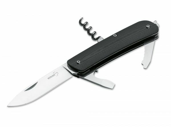 BÖKER® Tech Tool City 2 багатофункціональний ніж складний 7,1 см, чорний, G10