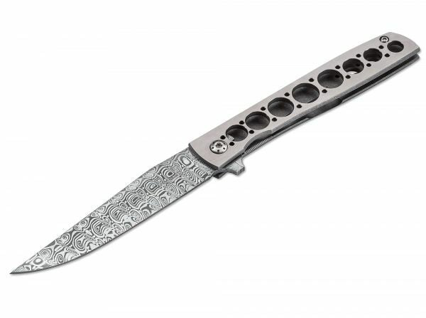 BÖKER® Urban Trapper кишеньковий ніж Damasteel, дамаськ, титан, 8,7 см