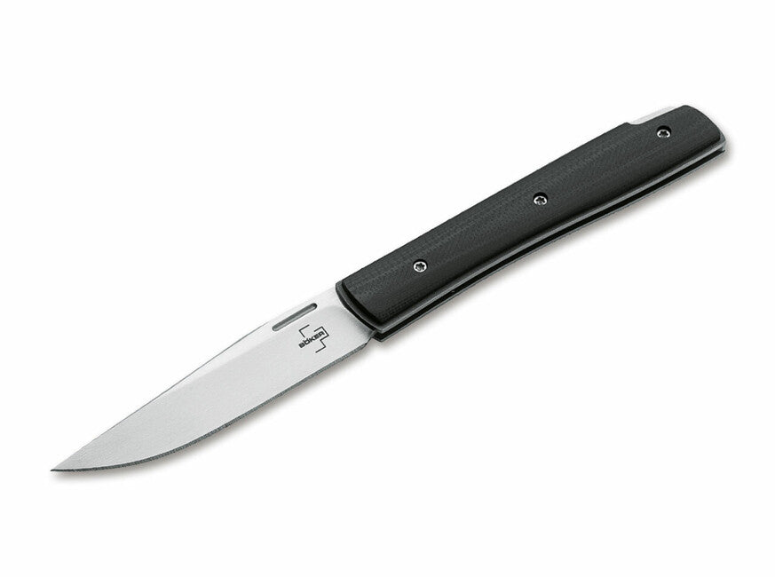 BÖKER® Urban Trapper Petite складаний ніж Backlock 7 см, чорна G10