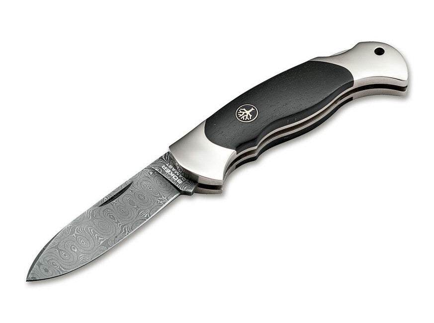 BÖKER® Scout Spearpoint складаний ніж 7,9 см, дамаськ, дерево