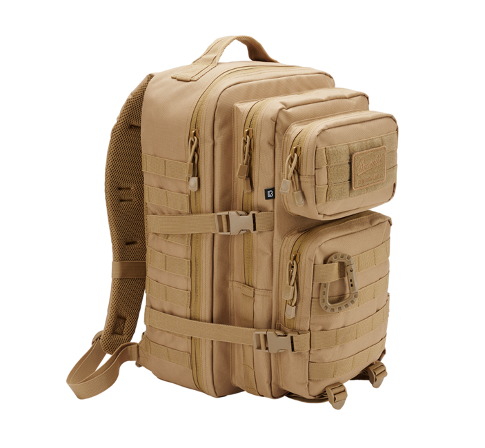 Brandit US Assault Pack Large тактичний рюкзак 40L, бежевий