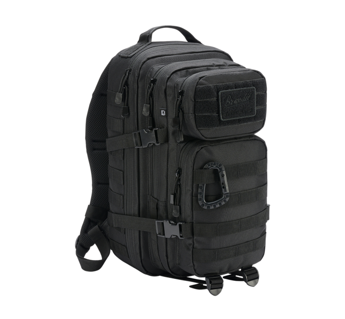 Brandit US Assault Pack Medium тактичний рюкзак 25л, чорний
