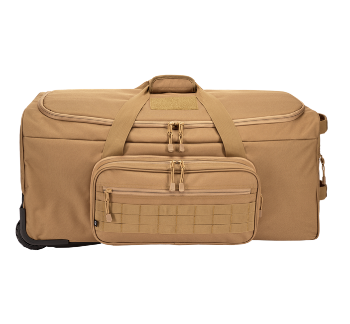 Brandit US Cooper Trolley дорожна сумка на колесах 120L, верблюжа