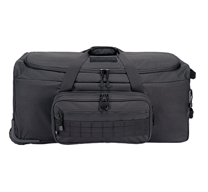 Brandit US Cooper Trolley туристична сумка 120L, чорна
