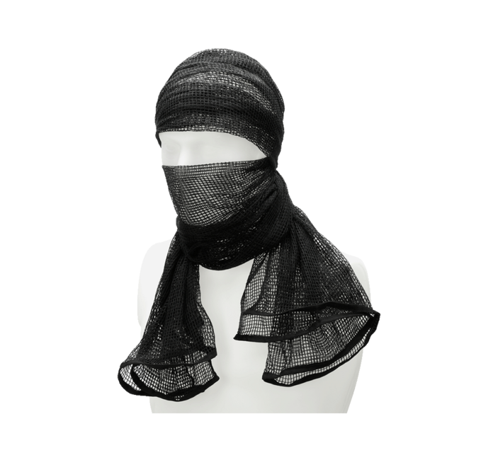 Brandit Commando Net шарф, чорний