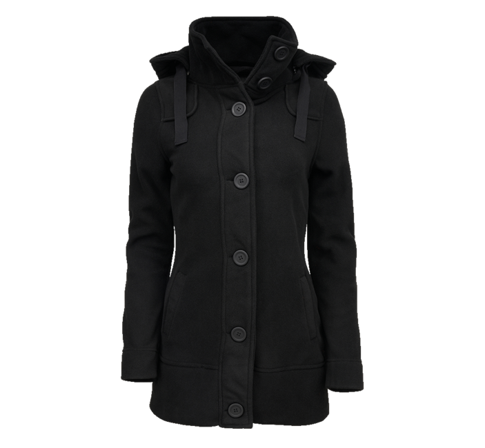 Brandit Square Fleece куртка жіноча, чорна