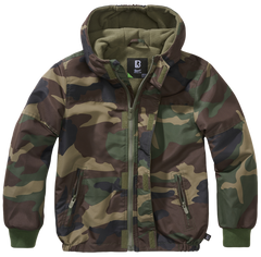 Brandit Frontzip Windbreaker куртка дитяча, вудленд