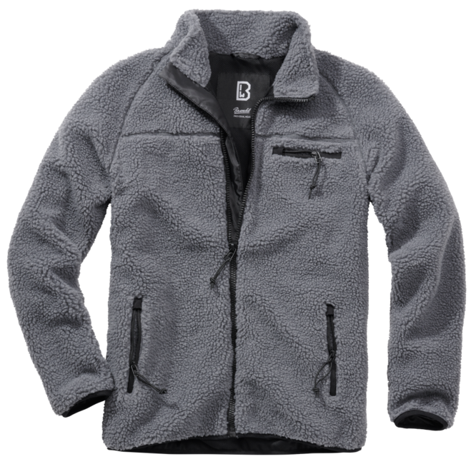 Brandit Teddyfleece флісова куртка, антрацит