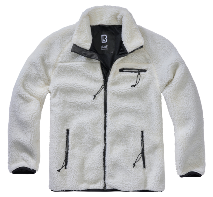 Brandit Teddyfleece куртка флісова, біла