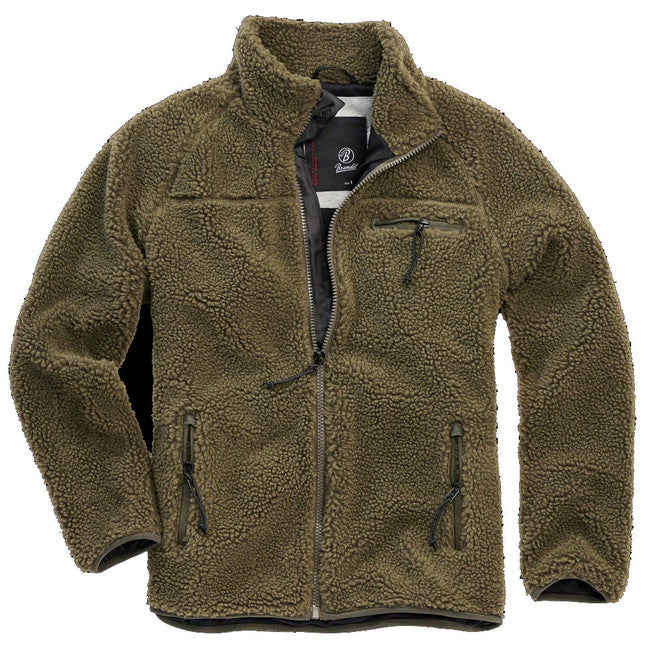 Brandit Teddyfleece флісова куртка, оливкова