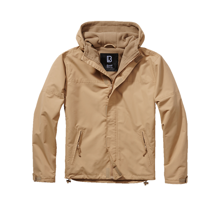 Brandit Frontzip Windbreaker куртка, верблюжа
