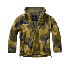 Brandit Frontzip Windbreaker куртка, swedish камуфляж