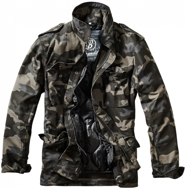 Brandit M65 Classic куртка з переходом, darkcamo